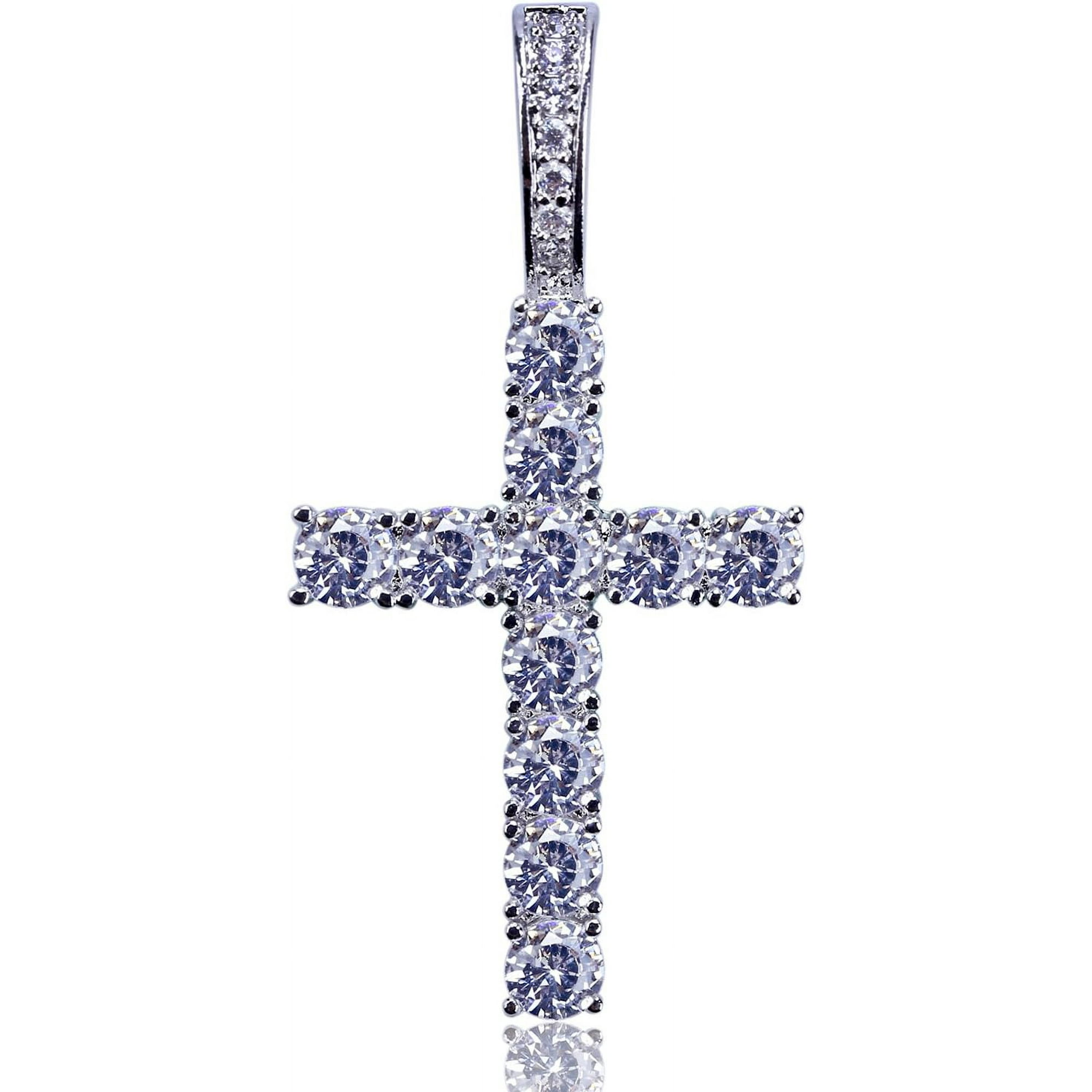 Cubic zirconia iced out chains best sale