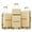 Apricot Cream, variant on Tcbosik 4 Piece Luggage Set, 14/20/24/28 in, Expandable Carry On Suitcase Set with Spinner Wheels, Hard Shell Luggage Sets with TSA Lock, Orange