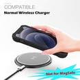 thumbnail image 7 of FITO For iPhone 12 Mini Case, Phone Case with Screen Protector and Kickstand (Black), 7 of 7