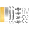 thumbnail image 3 of Accesorios de gancho de resorte con hebilla de rombo, herrajes para toldo de barco de acero inoxidable, 3 of 14