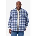 thumbnail image 3 of KingSize Men's Big & Tall Brawny Zip Up Shirt Jacket, 3 of 4