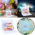 thumbnail image 2 of Tarjeta Pop-Up 3D Tarjeta De Feliz Cumpleaños Impresión Colorida Tarte De Cumpleaños Tarjeta De Cumpleaños Infantil Con Dibujos Animados Tarta, 2 of 8
