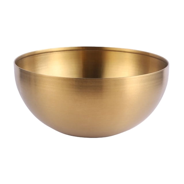 Ensemble de Bols à Mélanger Bol à Mélanger en Acier Inoxydable Bol en Métal pour Mélanger Grand Bol en Acier Inoxydable pour Salade Bols à Mélanger en Acier Inoxydable