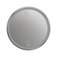 thumbnail image 2 of 24 Inch LED Embedded Round Glass Mirror, Warm White, 2 of 4