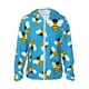 thumbnail image 1 of Fotbe Flying Bees Chaqueta con Protección Solar UPF 50+ para Hombre y Mujer, Camisa con Capucha y Bolsillos-Small, 1 of 7