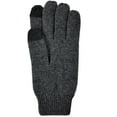 thumbnail image 3 of Bruceriver Men Pure Wool Knit Gloves with Lining and Elastic Rib Cuff, 3 of 7