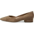 thumbnail image 4 of Cole Haan Vanessa Skimmer Leather Whiskey Suede Slip On Pointed Toe Classic Pump (Leather Whiskey Suede, 9), 4 of 5