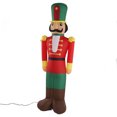 thumbnail image 3 of Figura de Papá Noel para diversión festiva al aire libre, decoración inflable navideña para jardín con iluminación LED y enchufe estadounidense de 110-240 V, 3 of 8