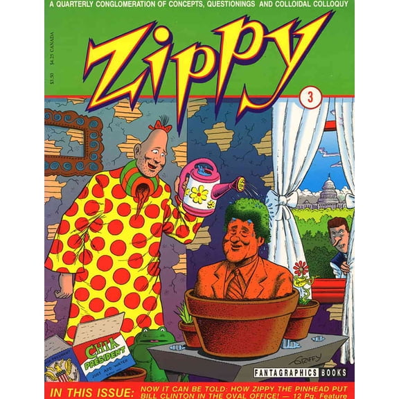 Zippy Quarterly #3 VF ; Fantagraphics Comic Book
