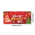 thumbnail image 4 of Taotanxi Christmas Garage Banners Garage Flag Festal Scene Door Decoration Party Atmospheres Decor Backdrops Cloth E, 4 of 6