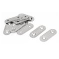 thumbnail image 1 of Unique Bargains 40mm Length Metal Repair Mending Flat Fixing Plate Bracket Support 10pcs, 1 of 2