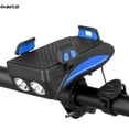 thumbnail image 1 of Luz de bicicleta multifuncional 4 en 1 NikouMX azul 4000 mAh, 1 of 8