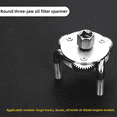 thumbnail image 4 of 2 Adjustable Three-Jaw Oil Filter Wrench Tools for Removing , Car, Truck and Heavy Duty Filters, 4 of 4