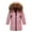 Pink, variant on Vedolay Girls Denim Jackets Girl's and Toddlers' Lightweight Print Zip-up Hooded Lined Jacket,Pink 4-5 Years
