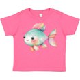 thumbnail image 3 of Inktastic Cute Rainbow Fish Boys or Girls Toddler T-Shirt, 3 of 5