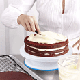 thumbnail image 4 of 11 Inch Rotating Cake Turntable for Decorating - 6 Piece Cake Decorating Kit Includes 2 Icing Spatulas and 3 Scrapers, 4 of 6