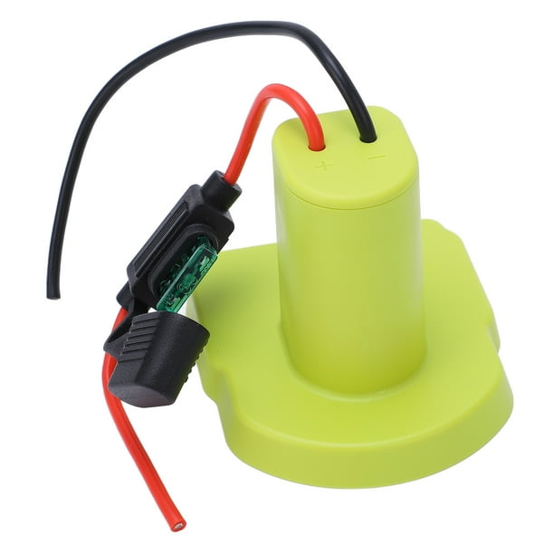 Paquetes de baterías, adaptador de batería para conector de alimentación del adaptador de batería Ryobi Rendimiento inigualable