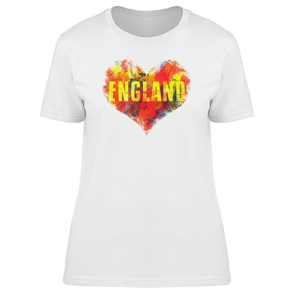 Cool Gruneg England Heart Tee Women's -Image by Shutterstock