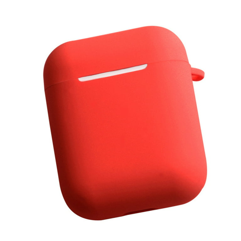 tusind Knurre Løs AirPods protective cover, wireless Bluetooth headset silicone protective  cover, suitable for Apple I9S/I10/i11/i12 ultra-thin protective cover,red -  Walmart.com