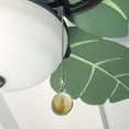 thumbnail image 3 of Pineapple Fruit on Yellow Tropical Background Ceiling Fan and Light Pull Chain, 3 of 4