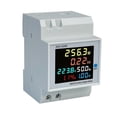 thumbnail image 1 of Voltímetro digital de carril DIN Vatímetro de corriente Energía eléctrica Kwh, 1 of 5