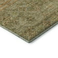 thumbnail image 3 of Addison Rugs Mayfield Premium Machine Washable Transitional Stripes Aloe Round Rug, 8' X 8' Machine Washable Transitional Stripes Aloe Oversized Sherpa Throw Blanket, 3 of 6