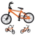 thumbnail image 1 of Mini Mountain Bike Toy,, High Performance Durable Racing Bicycle Toy, Small Car Kid RC Car Part  Replacement Part for Model Car Black,Yellow,Orange,Blue, 1 of 8