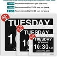 American Lifetime Dementia Clock Large Digital Clock for Seniors ...