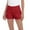Red, variant on Sngxgn Short for Women, Knit Quick Walking Short with Pockets for Everyday Wear, Workouts, Hiking(Navy,M)