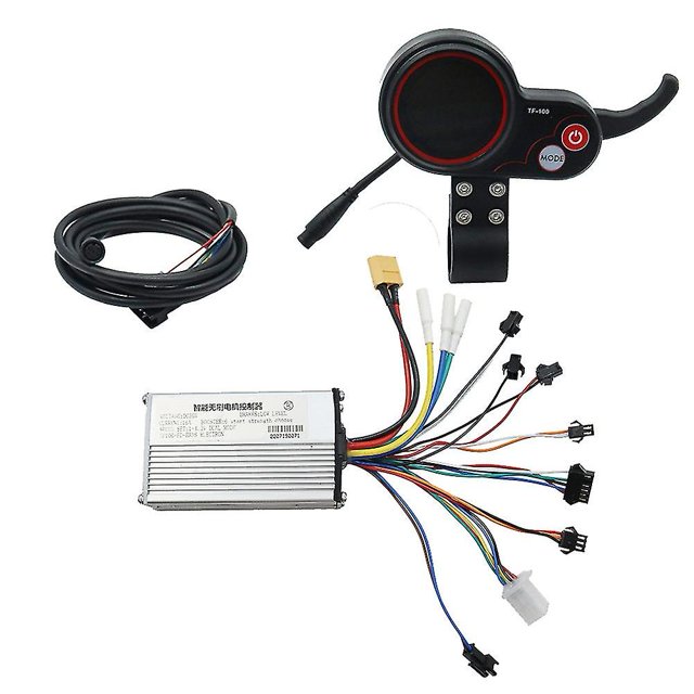 Kit de tablero de control de patinete eléctrico, 36v, 16a, con pantalla de Tf-100, para Kugoo Electric Sc