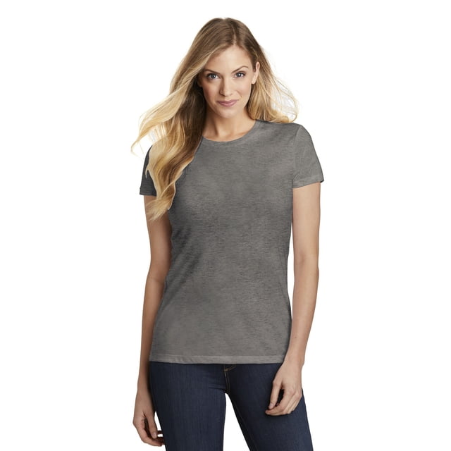 District Women's Short Sleeve Fitted Perfect Tri T-Shirt