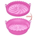 thumbnail image 3 of Xihbxyly Revestimientos para Ollas de Airfryer, Repuesto de Cesta Sin Limpieza, Seguros para Alimentos y Ecológicos, Ajuste Universal para Airfryers de 8.66 Pulgadas, Aptos para Lavavajillas, Antiadh, 3 of 4