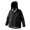 Black, variant on Sentmoon Kids Jacket Lightweight Long Sleeve Hooded Neck Girls Coats Size 10-12 Windbreaker with zipper Solid Color Boys Winter Clothes Winter Stylish for Travel and Hiking 160