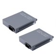 thumbnail image 2 of WALFRONT 2PCS SC10/100/1000M Gigabit Fiber Media Converter AC100~250V,Fiber Transceiver, Fiber Media Converter, 2 of 8