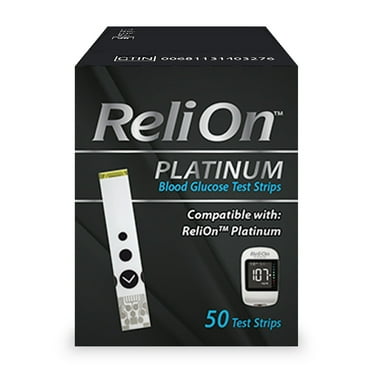 ReliOn Platinum Test Strips
