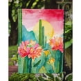 thumbnail image 3 of Arizona Saguaro Cactus Blossom in Watercolor Garden Flag 11.25 in x 15.5 in, 3 of 5