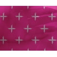 thumbnail image 4 of oneOone Georgette Viscose Fabric Plus Sign Kasuri Print Sewing Fabric BTY 42 Inch Wide, 4 of 4