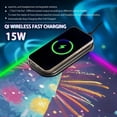 thumbnail image 2 of Wireless Charging Mouse Pad Large RGB Gaming Desk Mat 13 Light Modes Mousepad 31.5x11.8 Dwarfs Celebrate 2025 New Year, 2 of 6