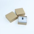 thumbnail image 1 of Caja de joyería con tapa a prueba de explosiones, caja ciega, caja vacía, papel kraft, caja de embalaje universal para collar de perlas y anillos, 1 of 3