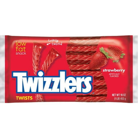 Twizzlers Strawberry Candy Twists, 16 oz - Walmart.com