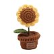 thumbnail image 2 of Maceta Artificial de Ganchillo Hecha a Mano – Mini Planta Tejida En Maceta para Decoración de Escritorio En El Hogar U Oficina, 2 of 6