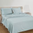 thumbnail image 1 of Casa Platino Sábanas Individual 100% Algodón – Juego de Cama de Percal Premium para Uso Diario, Resistente a la Decoloración, Comodidad de Lujo en Hotel, Bolsillo de 15” de Profundidad, Píldora Baja – Mineral, 1 of 7