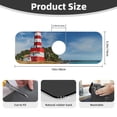 thumbnail image 2 of Pofeuu Lighthous Print Splash Guard for Sink Faucet Sink Gadgets-Splash Guard Behind Faucet Drip Catcher for Kitchen, Bathroom,Sink Mat, 2 of 7