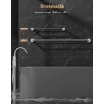 thumbnail image 5 of Adjustable 23.6 to 42 Inch Double Bath Towel Bar, ZUEXT Stain Brushed Nickel Stainless Steel Towel Holder, Wall Mount Expandable Hand Towel Rod for Bathroom Kitchen Washroom,1" Tube Towel Rail Racks, 5 of 5