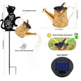thumbnail image 2 of Lámpara solar para regadera Yulloyello, impermeable, para decoración exterior, 2 of 6