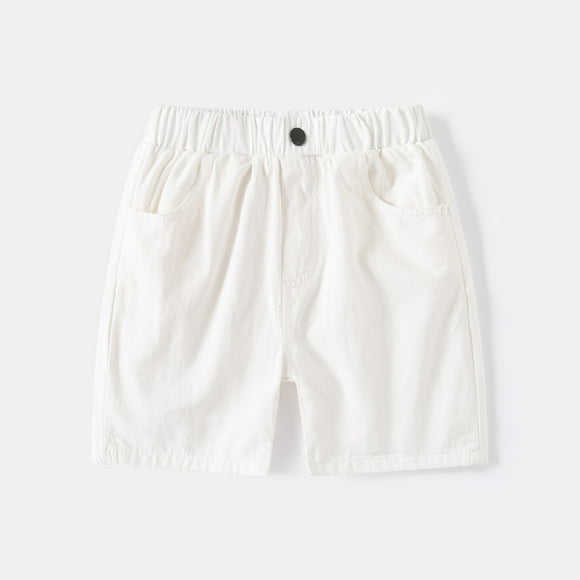 Kids Shorts Boys Drawstring Elastic Waist Athletic Shorts Toddler Summer Clothes Boy Essentials Shorts 4-5 Years