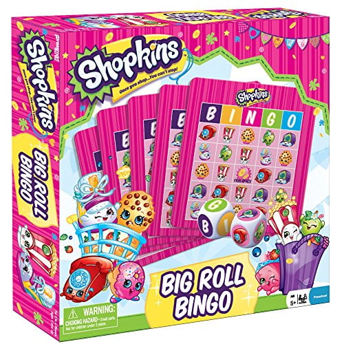 Brand New Shopkins Big Roll Bingo Game 