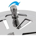 thumbnail image 3 of 125mm Round Air Inlet & Exhaust for Customized airflow Control Stainless Steel Adjustable Ventilation Grill, 3 of 5