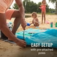 thumbnail image 3 of Coleman Skyshade™ Small Compact Beach Shade, Caribbean Sea, 3 of 7