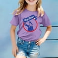 thumbnail image 2 of XDZJLR T-Shirt Filles Carnaval Enfants Imprimé Couleur Col Rond Manches Courtes Tees 1-2 Ans, 2 of 4